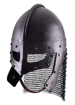 Raven Helm, brüniert