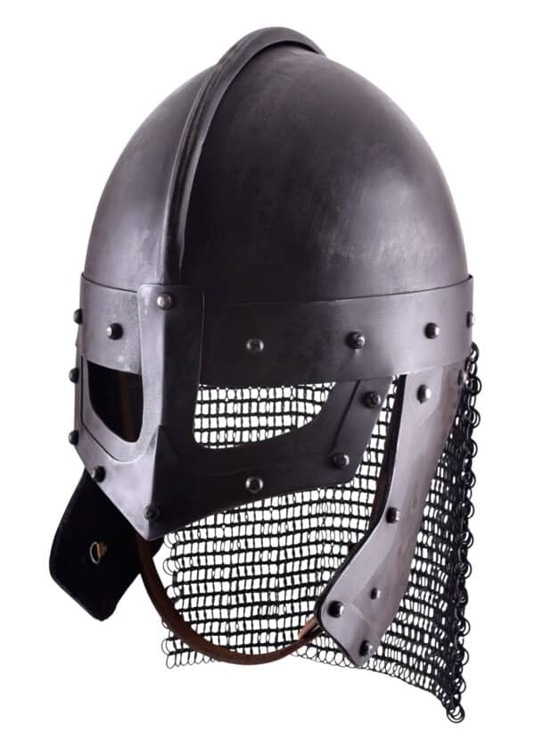 Raven Helm, brüniert