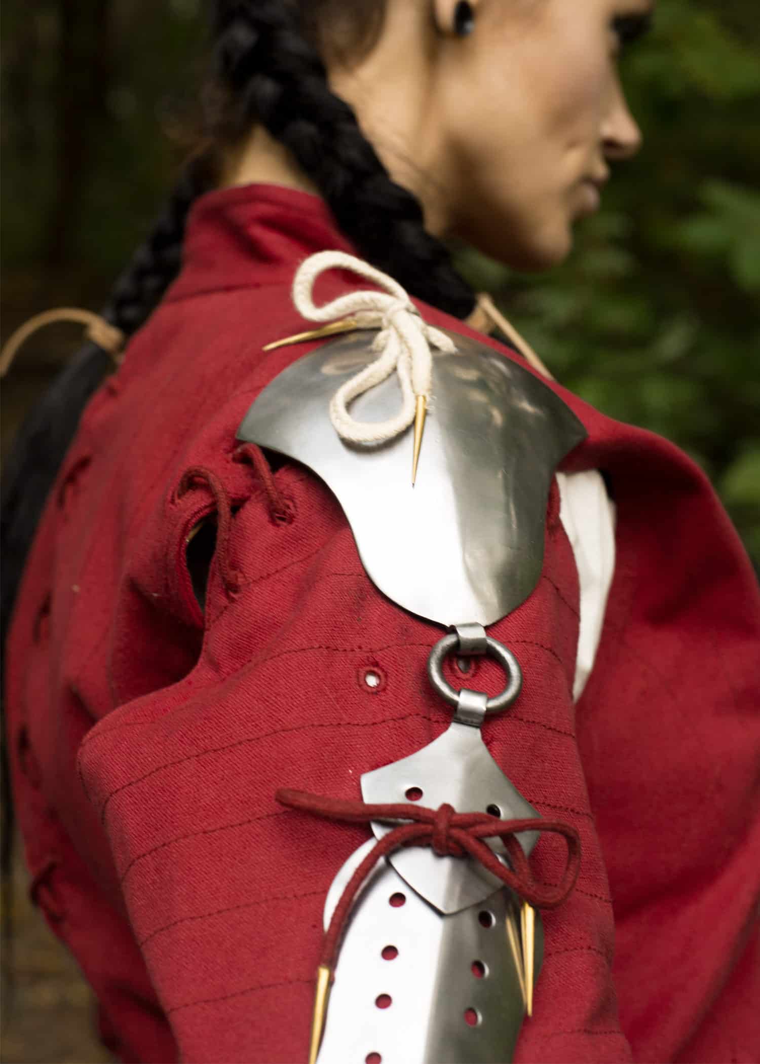 if-20045200c_larp_epic_armoury_arm_prot_jack_chains Plattenarmschutz Jack Chains aus Stahl, Paar
