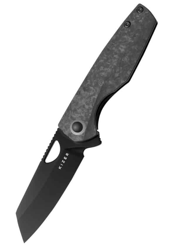 Kizer Knives Sparrow TI Marble, CF Grey, Taschenmesser