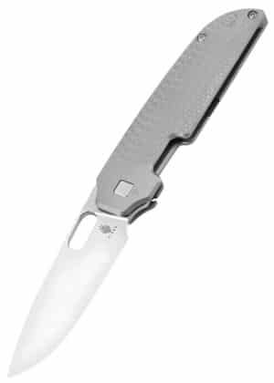 Kizer Knives Taschenmesser Varatas, Titan, stonewashed