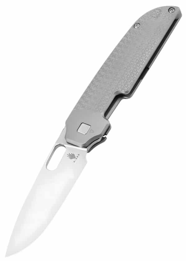 Kizer Knives Taschenmesser Varatas, Titan, stonewashed