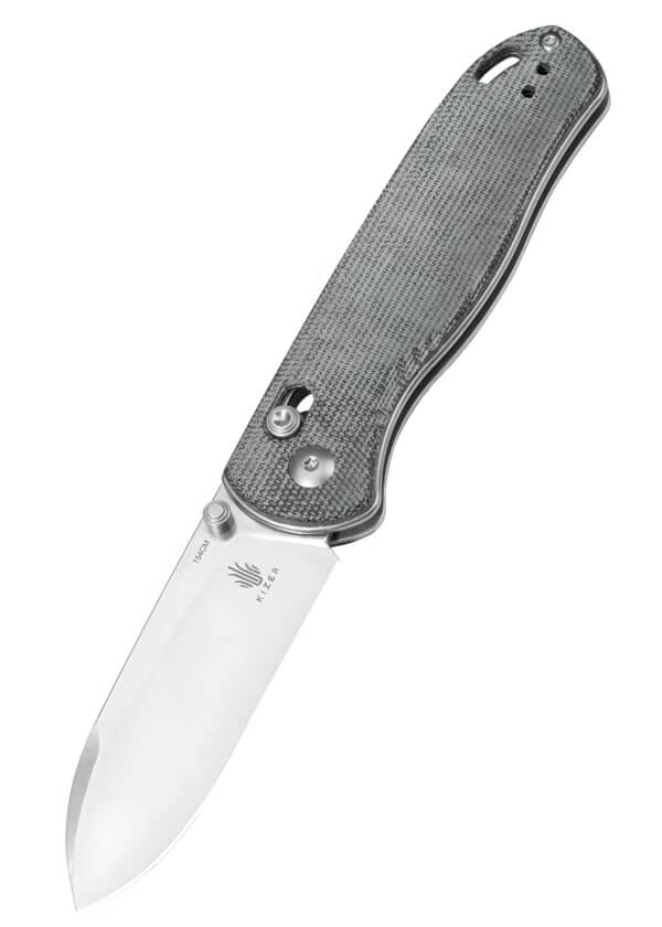 Kizer Knives Taschenmesser Drop Bear, Micarta, stonewashed