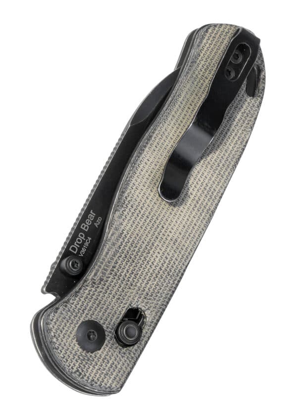 Kizer Knives Taschenmesser Drop Bear, Micarta, schwarze Klinge
