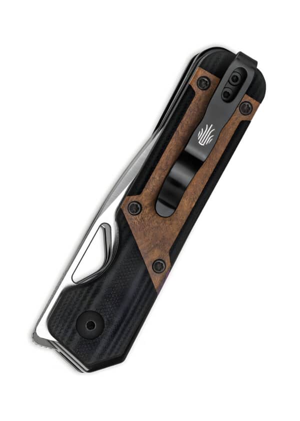 Kizer Knives Mini Militaw G10 + Mkuruti-Holz, Taschenmesser