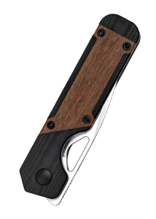 Kizer Knives Mini Militaw G10 + Mkuruti-Holz, Taschenmesser