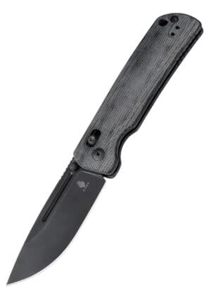 Kizer Knives Taschenmesser Escort, Micarta, schwarze Klinge
