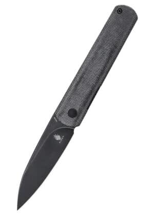 Kizer Knives Taschenmesser Feist XL, Micarta, schwarze Klinge