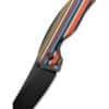 Kizer Knives Taschenmesser Towser K, Serape, G10-Griff, schwarze Klinge