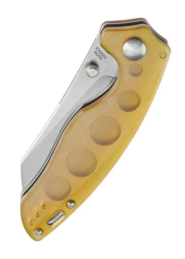 Kizer Knives Taschenmesser Towser K, PEI-Griff, satinierte Klinge
