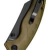 Kizer Knives Taschenmesser Towser K, PEI-Griff, schwarze Klinge