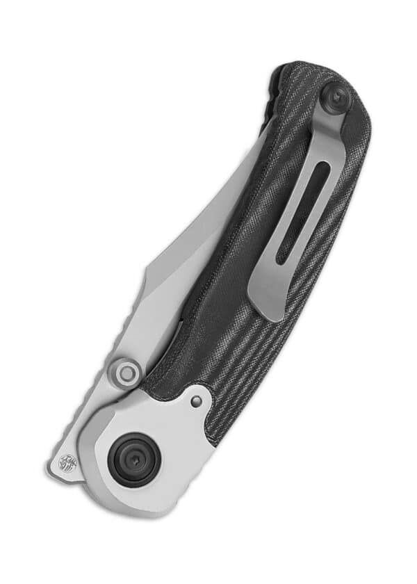 Kizer Knives Pioneer, Aluminum, Black Micarta, Nitro-V, Taschenmesser