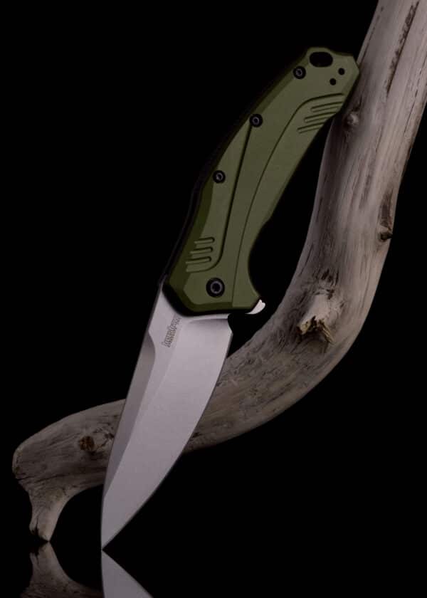 Taschenmesser Kershaw Link Olive Aluminium
