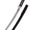 Wakizashi mit schwarzer Holzscheide, Marto