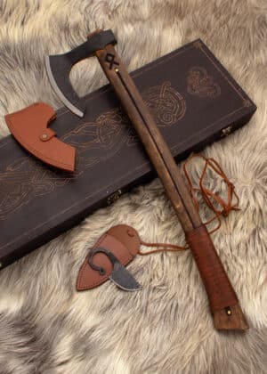 Othala Wikinger Bartaxt-Set, Windlass
