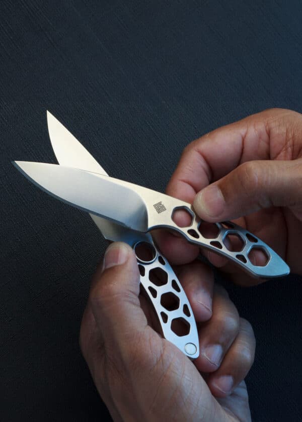 Ocaso Knives, DUO DESK, SPEAR POINT, Doppelmesser