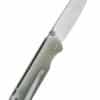 Vreckový nôž Parrot, satinovaná čepeľ, rukoväť Jade G10