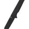 Taschenmesser Mamba V2, schwarze stonewashed Klinge, schwarzer Micarta-Griff