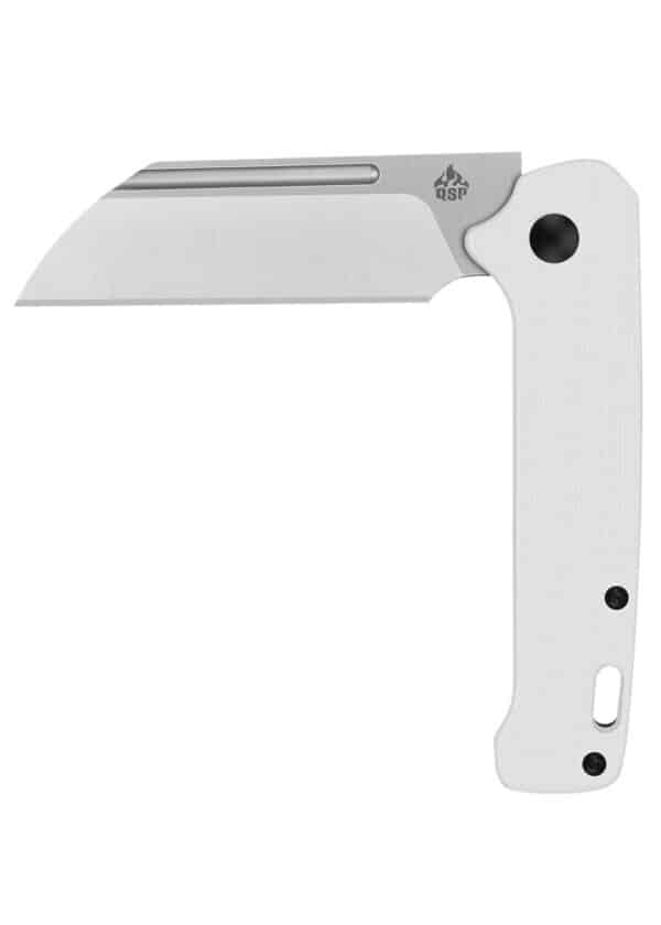 Taschenmesser QSP Penguin Slip Joint G10 Griff, Weiß