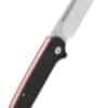 Taschenmesser QSP Penguin Slip Joint, schwarzer G10 Griff