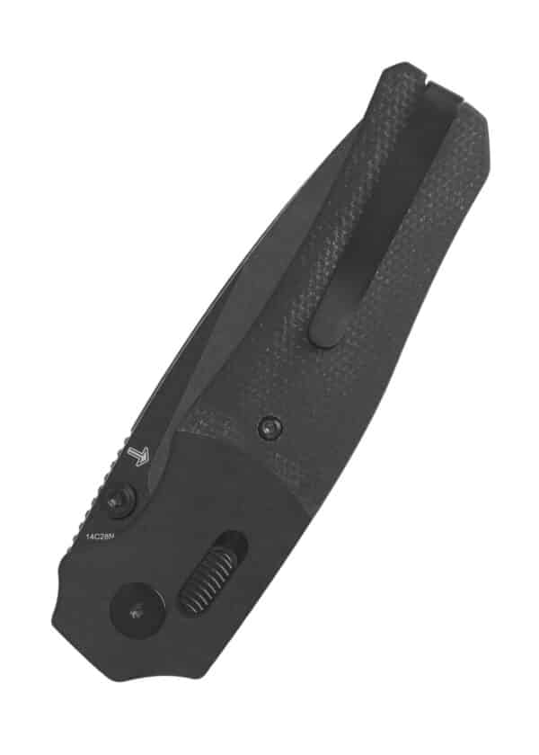 QSP VAULT BLACK STONEWASHED, Taschenmesser