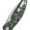 QSP TURTLE PUNK STONEWASHED, schwarz-grün, Taschenmesser