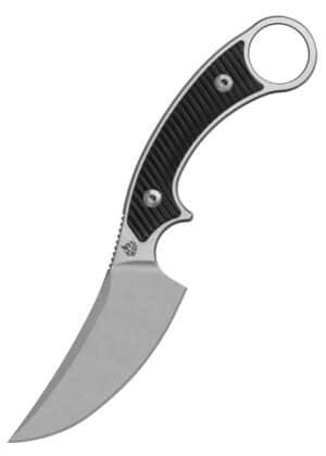 QSP, Viper, čierna rukoväť G10, nôž s pevnou čepeľou