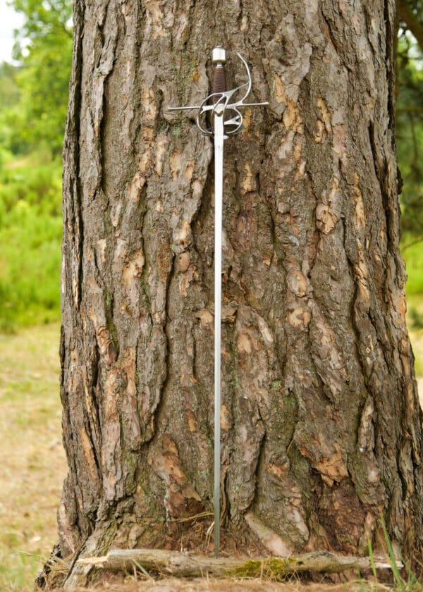 Kingston Arms Rapier so zakrivenou záštitou, leštený