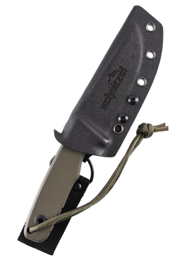 Schnitzel TRI, Outdoormesser, grün