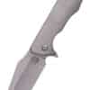 J-Cape V4, Gray-Zirc blasted, Flipper
