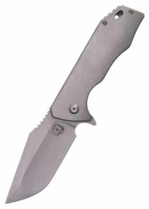J-Cape V4, Gray-Zirc blasted, Flipper