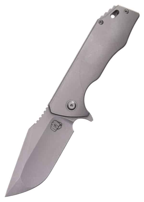 J-Cape V4, Gray-Zirc blasted, Flipper