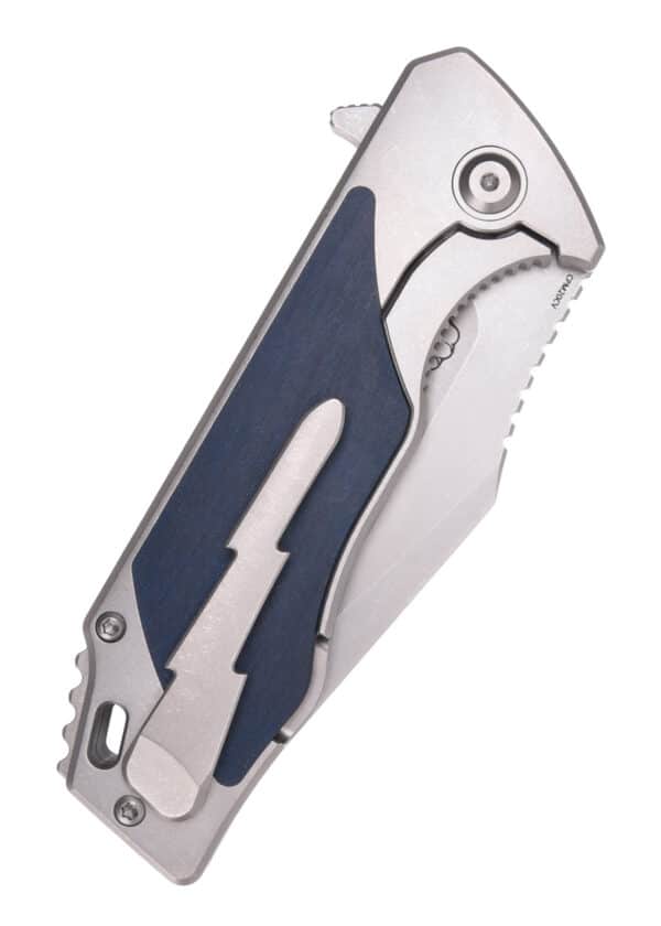 J-Cape V4, Exclusive, Blue Richlite, Flipper
