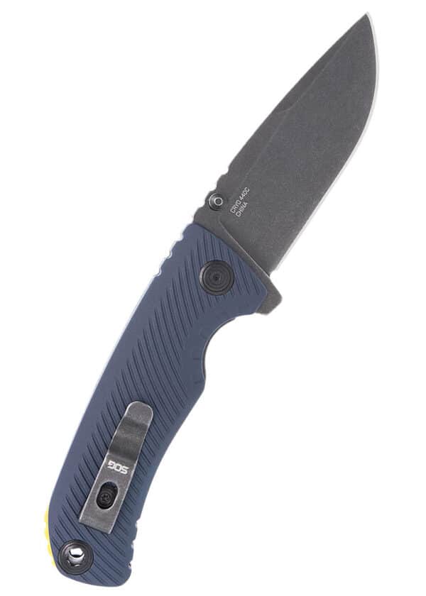SOG TELLUS ATK - SQUID INK + YELLOW, Taschenmesser