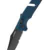 SOG TRIDENT AT - UNIFORM BLUE - Teilwellenschliff, Taschenmesser