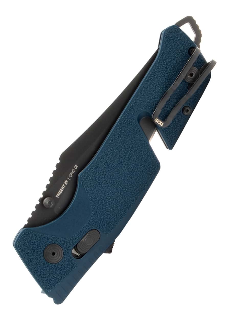 SOG TRIDENT AT - UNIFORM BLUE - Teilwellenschliff, Taschenmesser