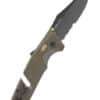 SOG TRIDENT AT - OLIVE DRAB Teilwellenschliff, Taschenmesser