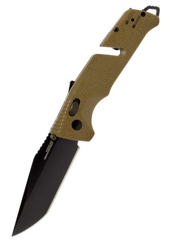 SOG TRIDENT AT - FLAT DARK EARTH - TANTO, Taschenmesser