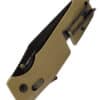 SOG TRIDENT AT - FLAT DARK EARTH - TANTO, Taschenmesser