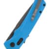 Taschenmesser Flash AT - Civic Cyan - Teil-Wellenschliff, SOG