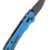Taschenmesser Flash AT - Civic Cyan - Teil-Wellenschliff, SOG