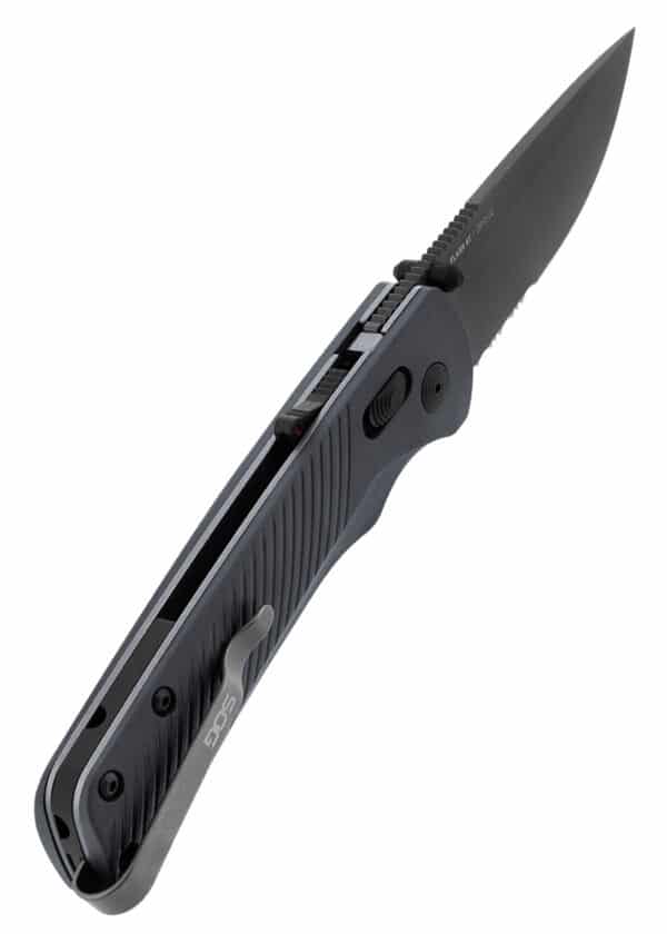 Taschenmesser Flash AT - Urban Grey - Teil-Wellenschliff, SOG