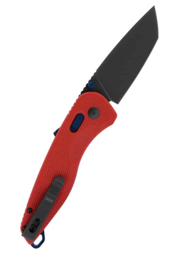 Taschenmesser Aegis AT - Tanto - Rescue Red & Indigo, SOG