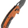 Taschenmesser Kiku XR LTE - Orangenes G10 + Karbon, SOG