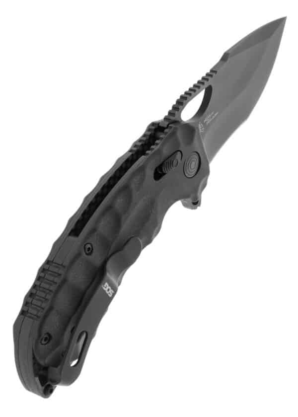 Taschenmesser Kiku XR LTE - Blackout Micarta + Karbon, SOG