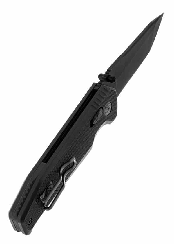 Taschenmesser Vision XR - Schwarz, Teil-Wellenschliff, SOG