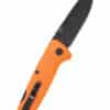 SOG ADVENTURER LB BLAZE ORANGE, BLACK, vreckový nôž