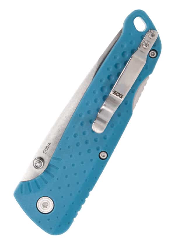 SOG ADVENTURER LB NORDIC BLUE, SATIN, vreckový nôž