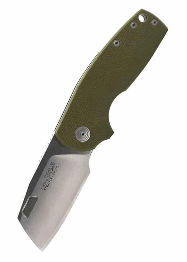 SOG STOUT FLK CLEAVER OD GREEN, STONEWASH, Taschenmesser