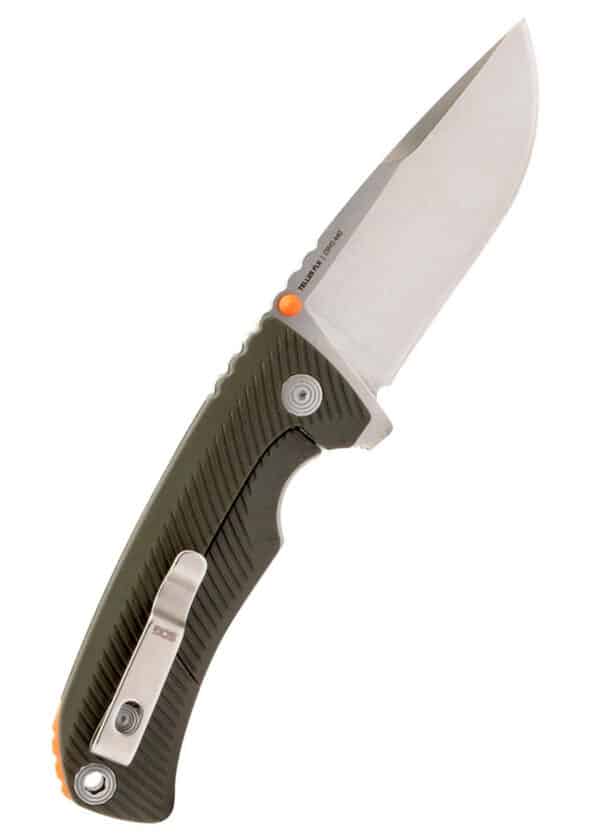 SOG TELLUS FLK OLIVE DRAB, Taschenmesser